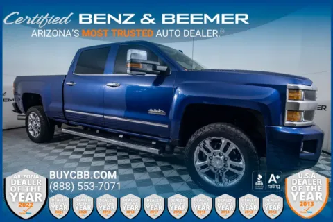 Blue 2015 Chevrolet Silverado 2500HD High Country for sale in Scottsdale, AZ