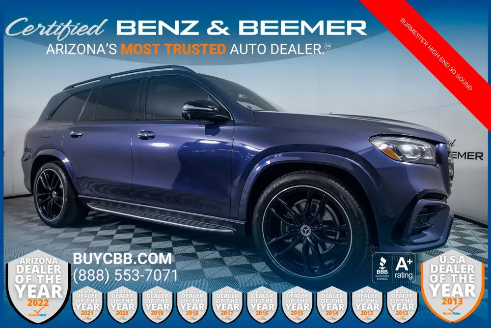Blue 2024 Mercedes-Benz GLS 450 for sale in Scottsdale, AZ