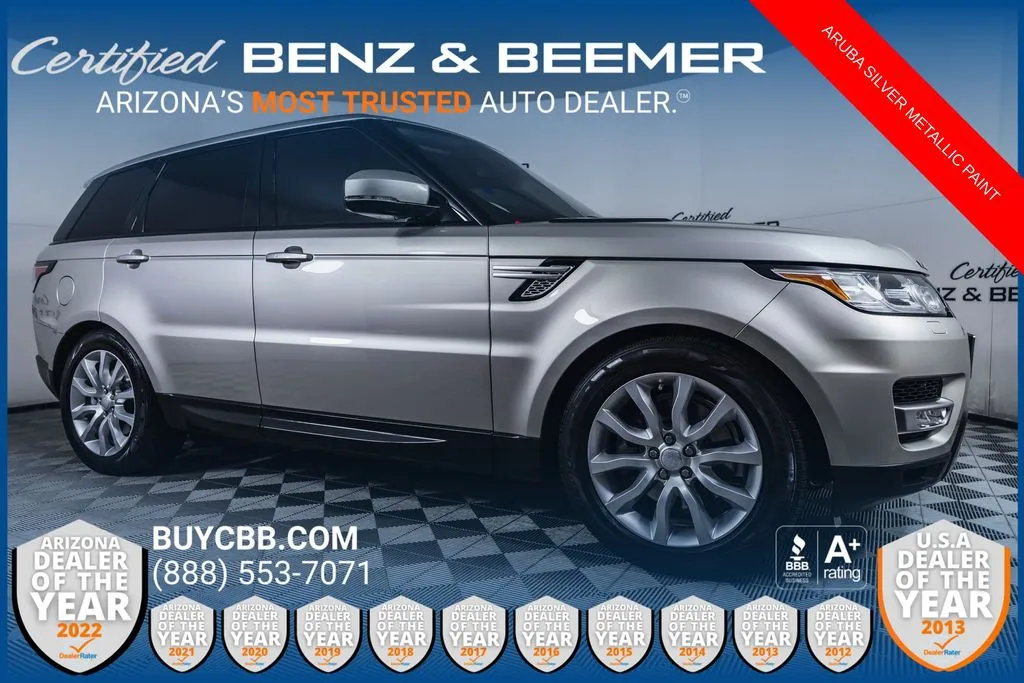 Gray 2016 Land Rover Range Rover Sport 3.0L V6 Supercharged HSE for sale in Scottsdale, AZ