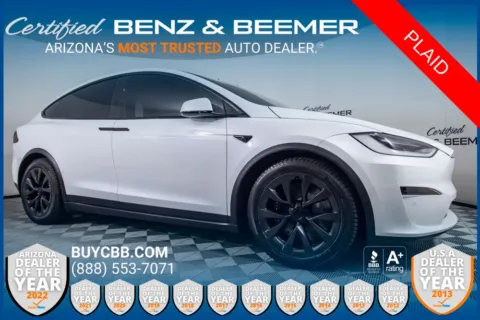 White 2022 Tesla Model X Plaid for sale in Scottsdale, AZ