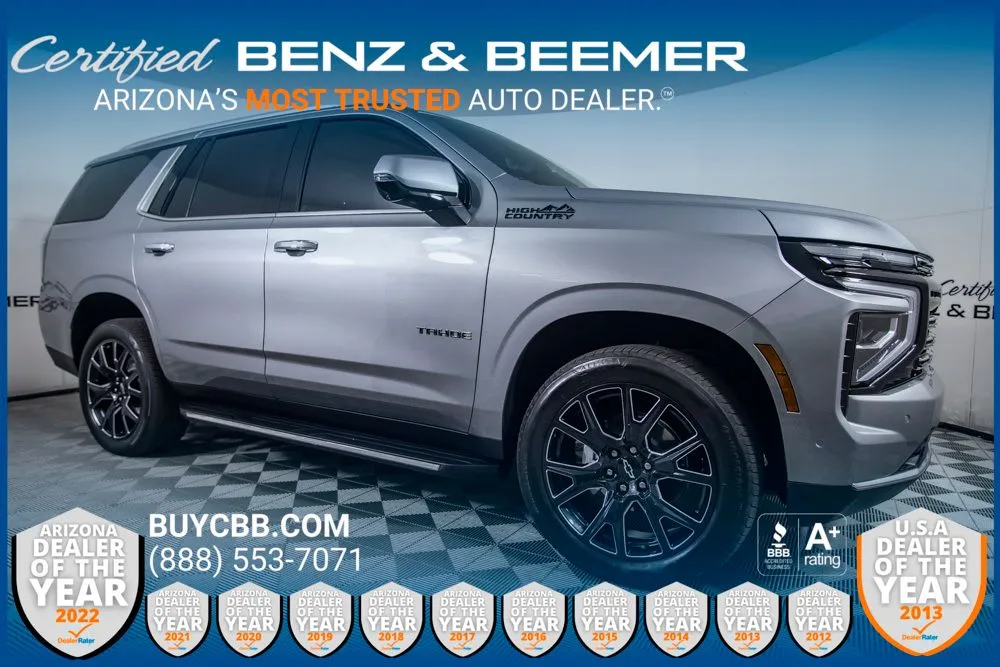 Gray 2025 Chevrolet Tahoe High Country for sale in Scottsdale, AZ