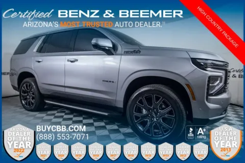 Gray 2025 Chevrolet Tahoe High Country for sale in Scottsdale, AZ