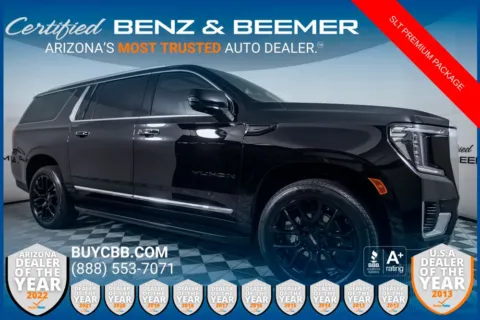 Black 2023 GMC Yukon XL SLT for sale in Scottsdale, AZ