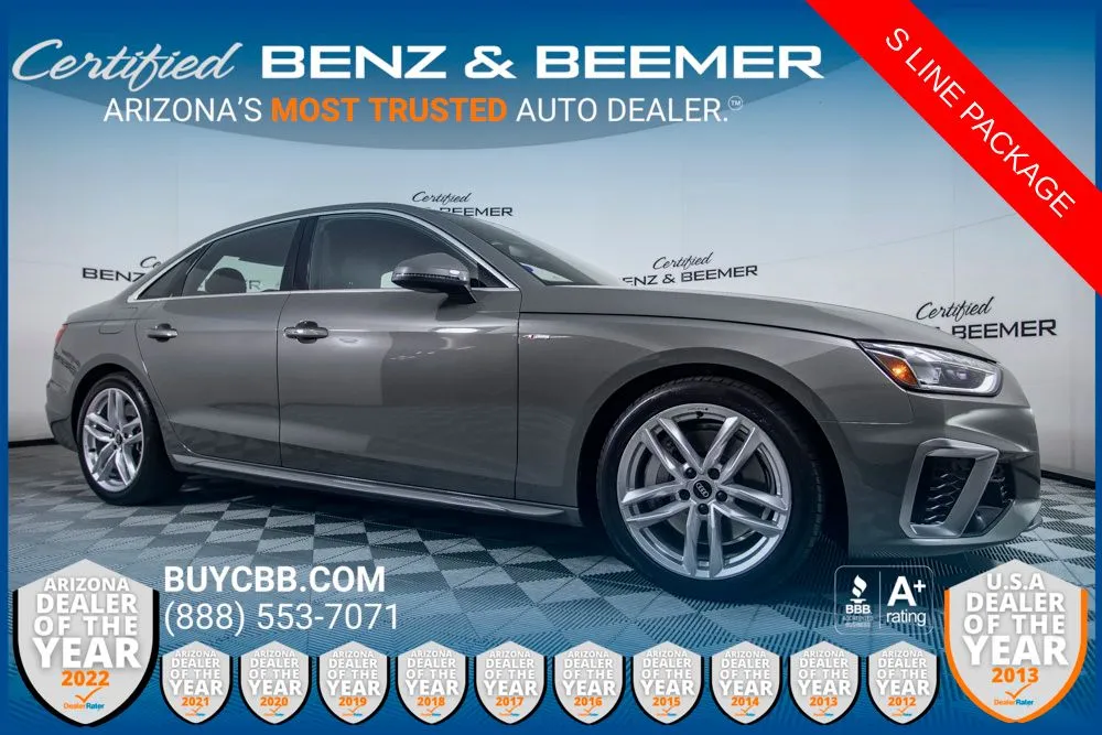 Gray 2024 Audi A4 45 S line Premium for sale in Scottsdale, AZ