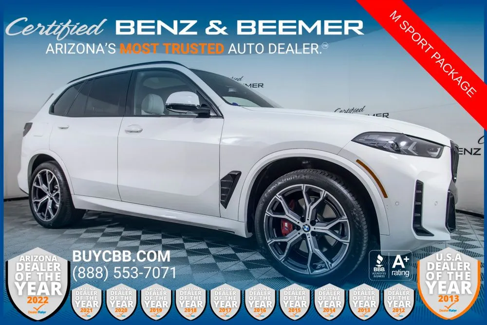 White 2025 BMW X5 sDrive40i for sale in Scottsdale, AZ