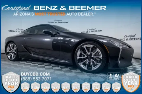Black 2018 Lexus LC 500 for sale in Scottsdale, AZ