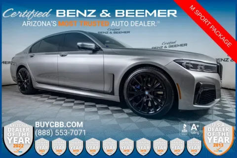 Gray 2022 BMW 7 Series 740i for sale in Scottsdale, AZ