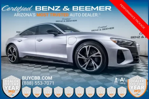 Silver 2024 Audi e-tron GT Premium Plus for sale in Scottsdale, AZ