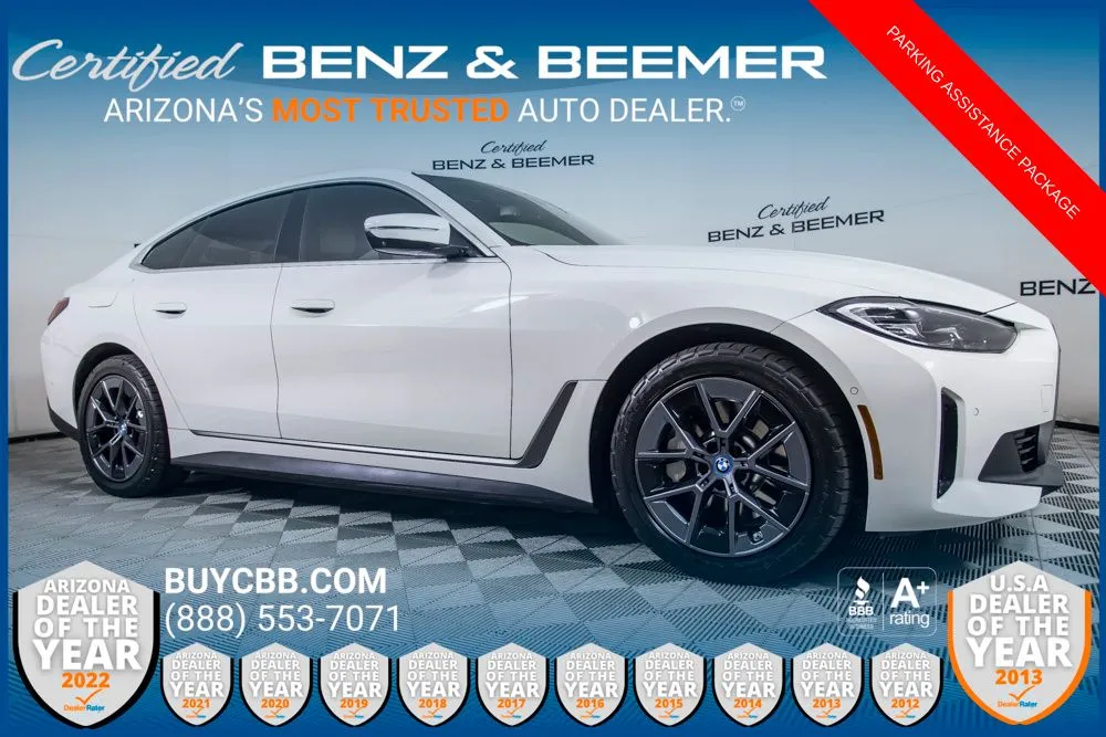 White 2023 BMW i4 eDrive35 for sale in Scottsdale, AZ