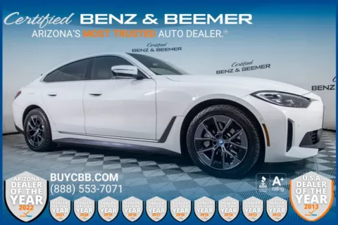 White 2023 BMW i4 eDrive35 for sale in Scottsdale, AZ