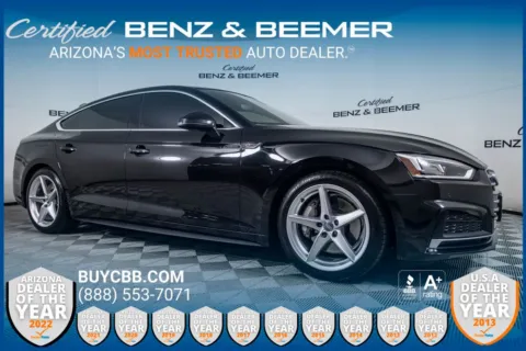 Black 2018 Audi A5 2.0T Premium Plus for sale in Scottsdale, AZ