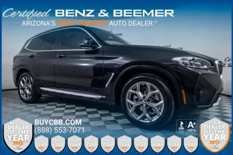 Black 2024 BMW X3 sDrive30i for sale in Scottsdale, AZ