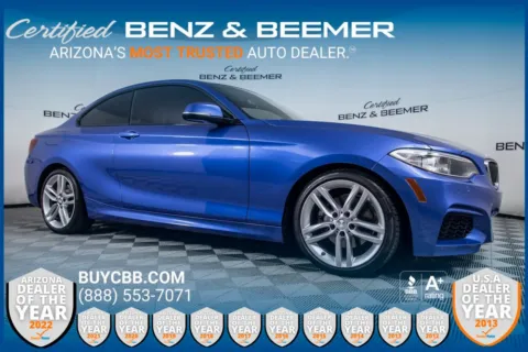 Blue 2016 BMW 2 Series 228i for sale in Scottsdale, AZ