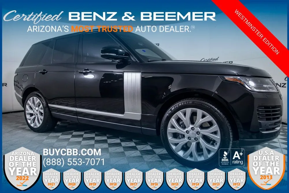 Black 2021 Land Rover Range Rover Westminster for sale in Scottsdale, AZ