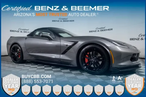Gray 2015 Chevrolet Corvette Stingray Z51 for sale in Scottsdale, AZ