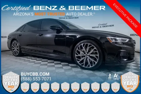 Black 2023 Audi A8 L 55 for sale in Scottsdale, AZ