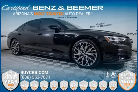 Black 2023 Audi A8 L 55 for sale in Scottsdale, AZ