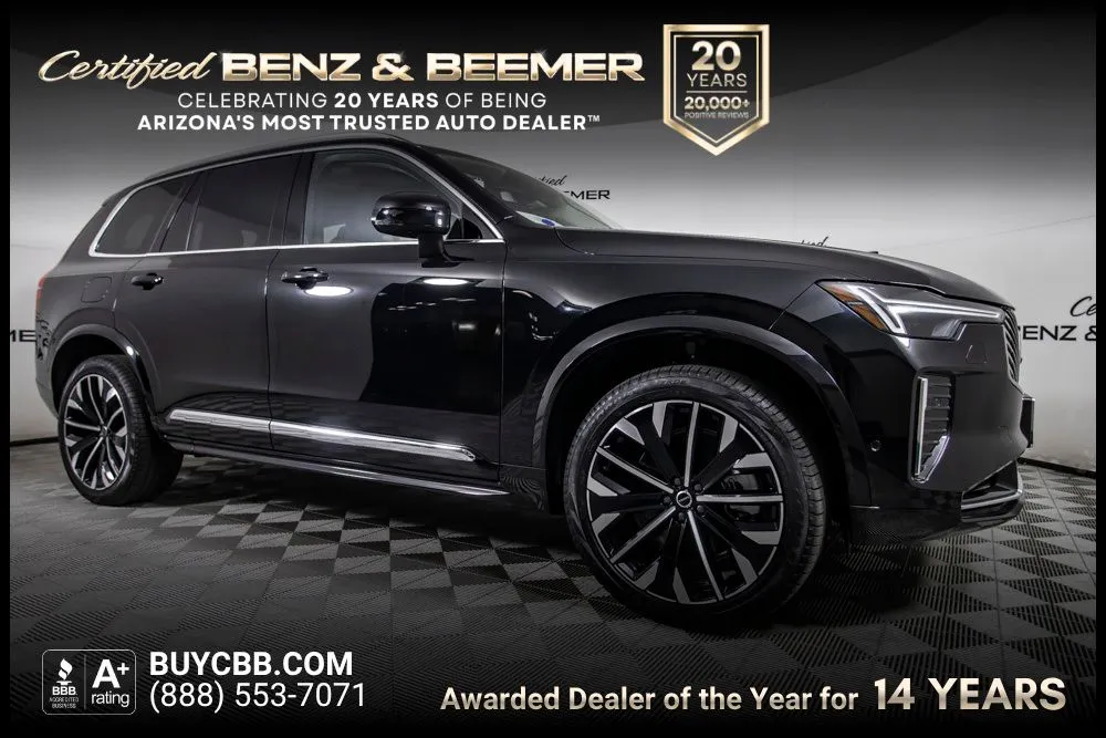 Black 2025 Volvo XC90 Plug-In Hybrid T8 Plus for sale in Scottsdale, AZ