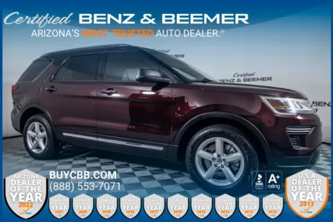 Red 2018 Ford Explorer XLT for sale in Scottsdale, AZ