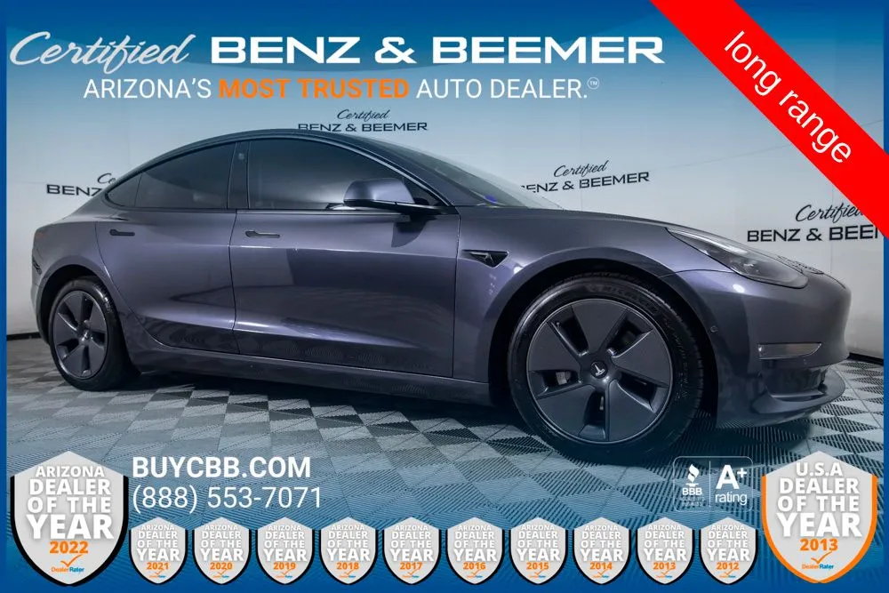 Gray 2022 Tesla Model 3 Long Range for sale in Scottsdale, AZ
