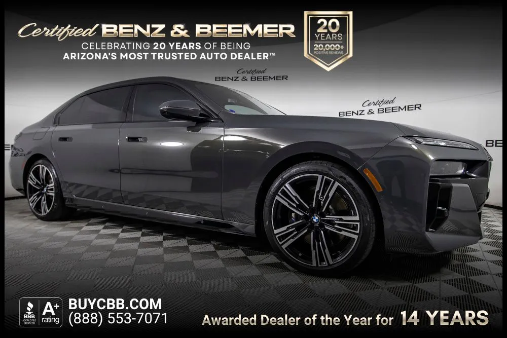 Gray 2023 BMW 7 Series 740i for sale in Scottsdale, AZ