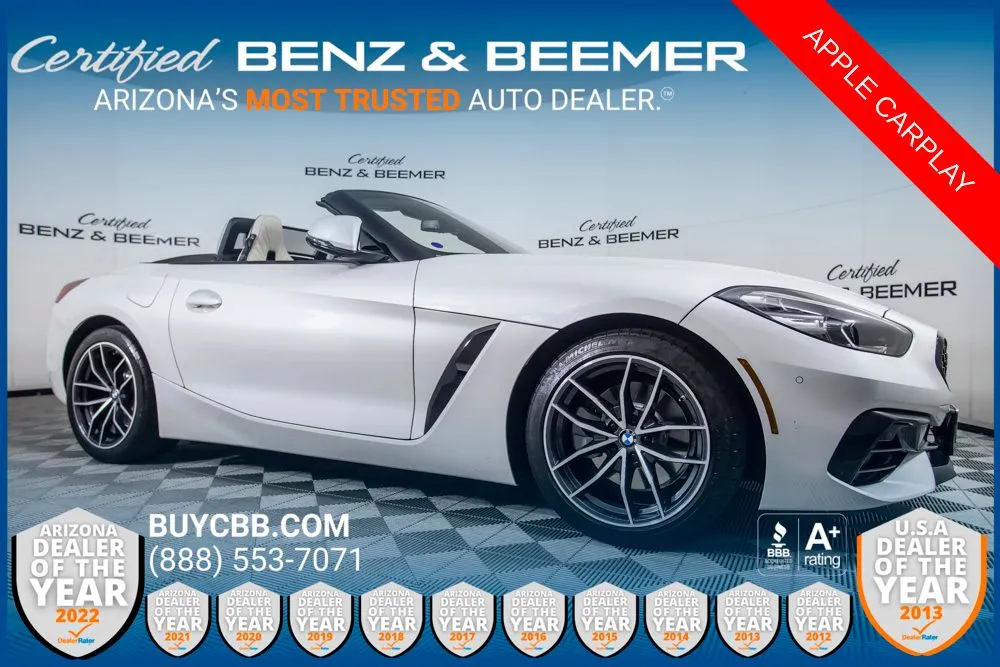 White 2021 BMW Z4 sDrive30i for sale in Scottsdale, AZ
