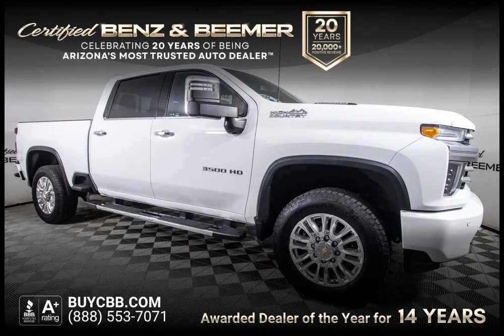 White 2023 Chevrolet Silverado 3500HD High Country for sale in Scottsdale, AZ