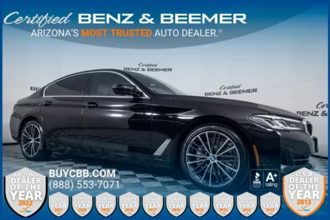 Black 2023 BMW 5 Series 530i for sale in Scottsdale, AZ