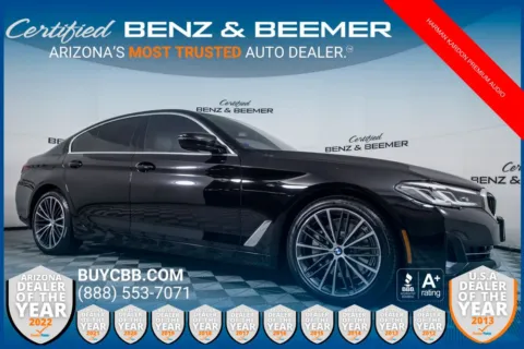Black 2023 BMW 5 Series 530i for sale in Scottsdale, AZ