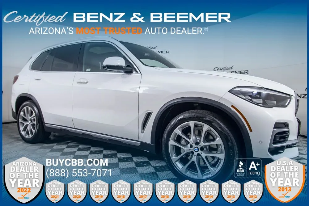 White 2023 BMW X5 xDrive40i for sale in Scottsdale, AZ