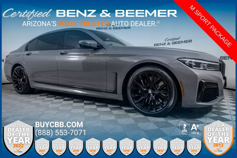 Gray 2022 BMW 7 Series 750i xDrive for sale in Scottsdale, AZ