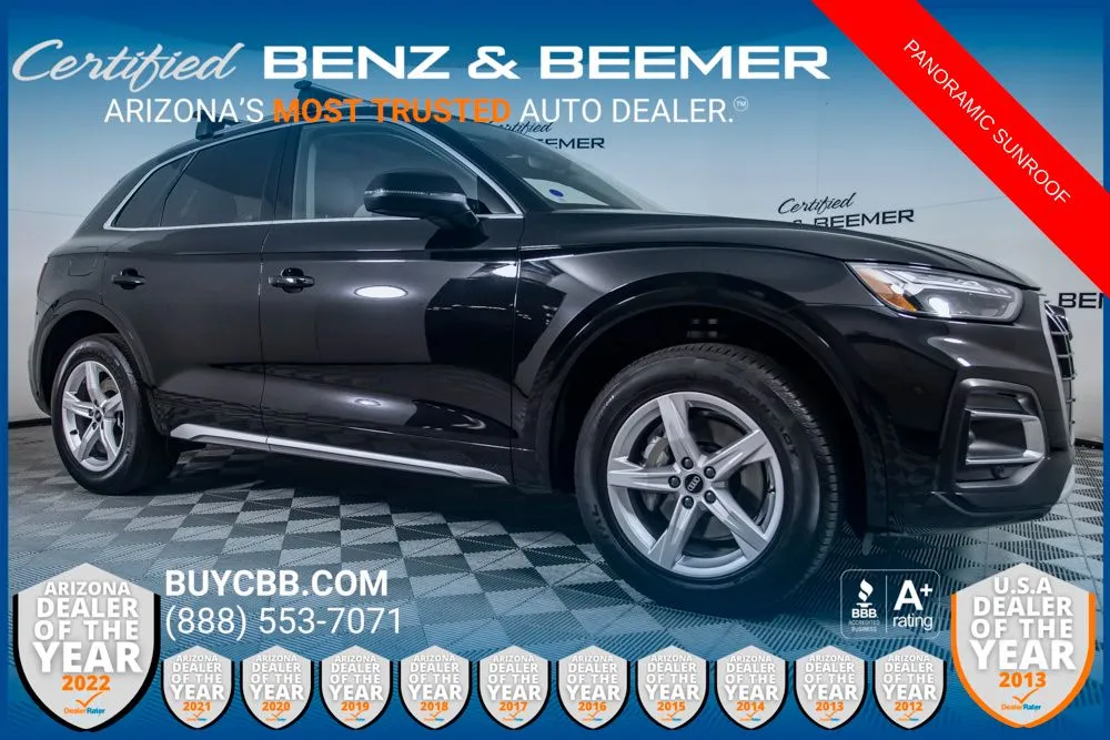 Black 2023 Audi Q5 40 Premium for sale in Scottsdale, AZ