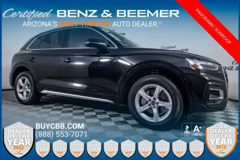 Black 2023 Audi Q5 40 Premium for sale in Scottsdale, AZ