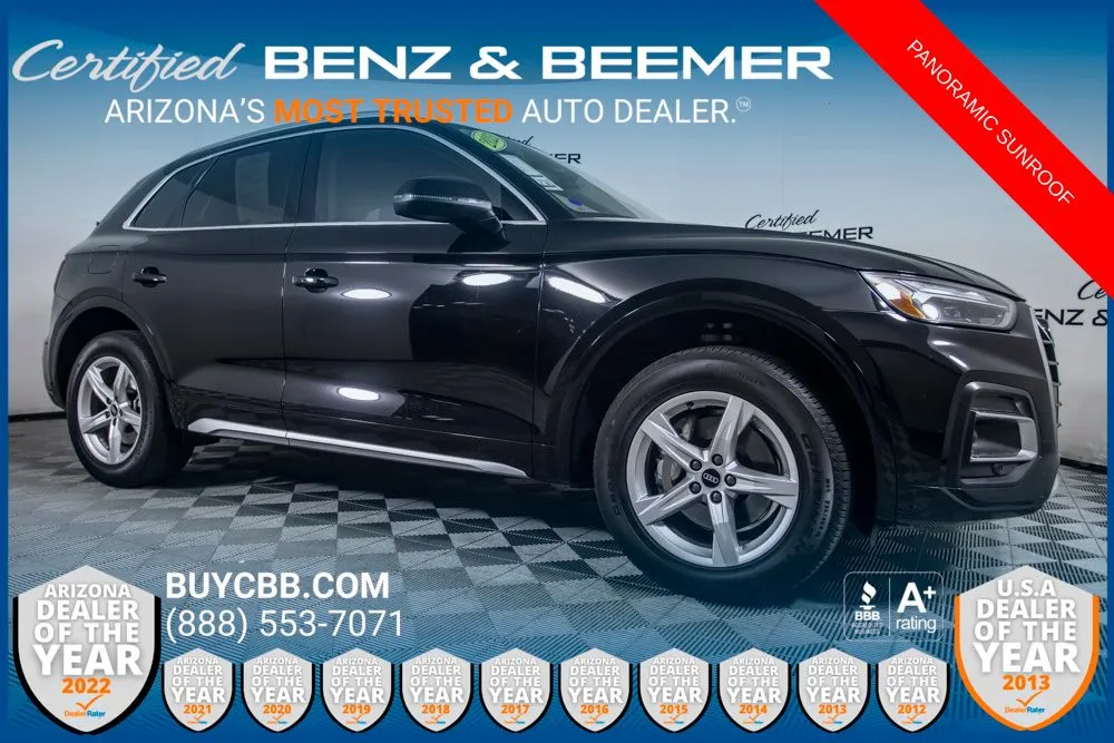 Black 2023 Audi Q5 40 Premium for sale in Scottsdale, AZ