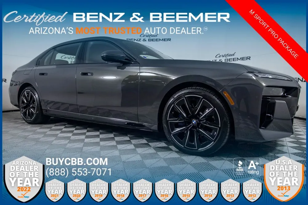 Gray 2025 BMW 7 Series 760i xDrive for sale in Scottsdale, AZ