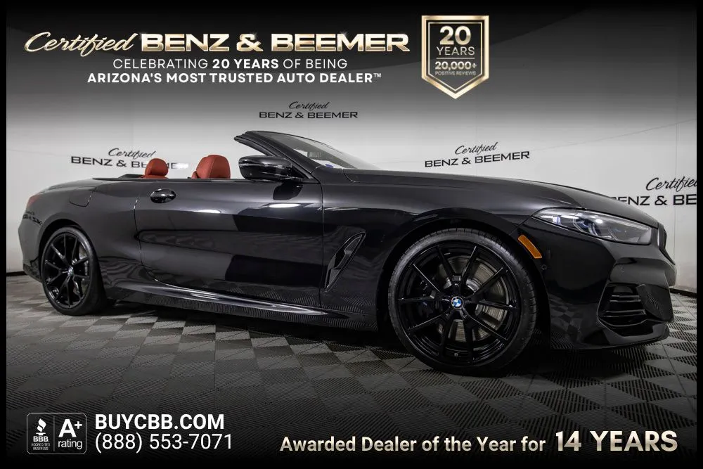 Black 2025 BMW 8 Series M850i xDrive for sale in Scottsdale, AZ