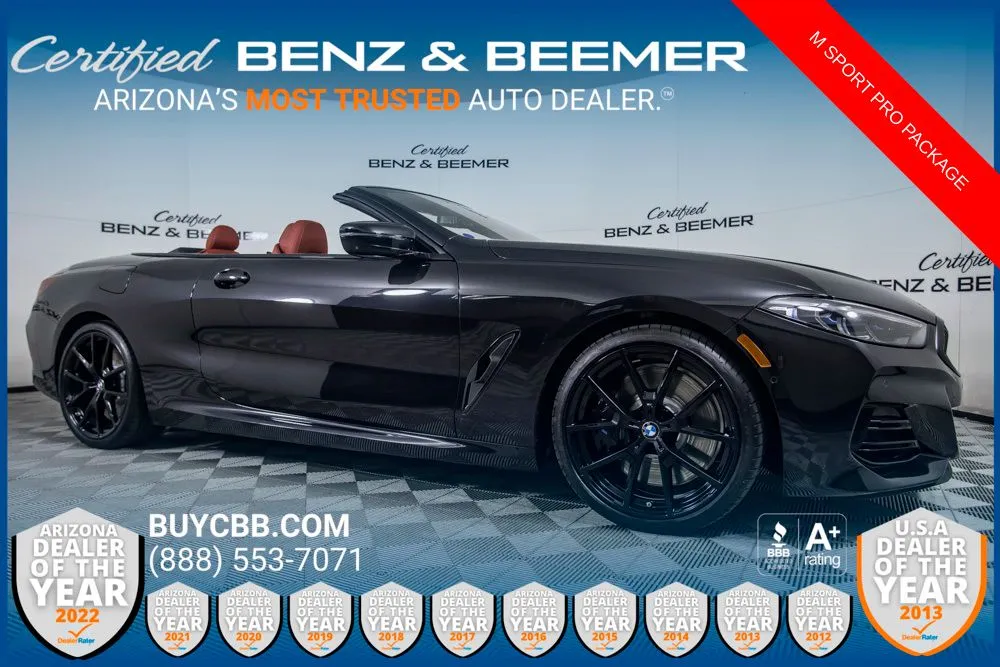 Black 2025 BMW 8 Series M850i xDrive for sale in Scottsdale, AZ