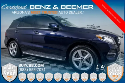 Blue 2017 Mercedes-Benz GLE 350 for sale in Scottsdale, AZ