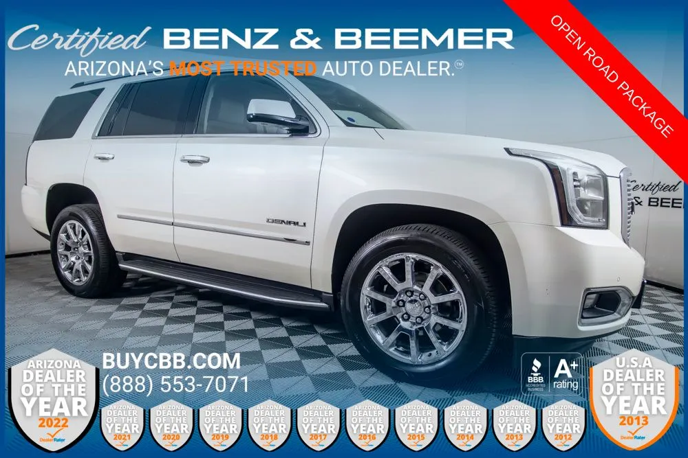 White 2015 GMC Yukon Denali for sale in Scottsdale, AZ