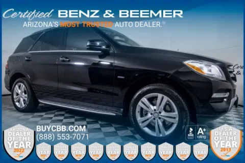 Black 2012 Mercedes-Benz M-Class ML 350 for sale in Scottsdale, AZ