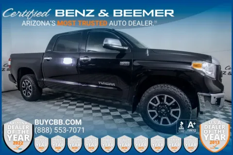 Black 2017 Toyota Tundra Limited for sale in Scottsdale, AZ