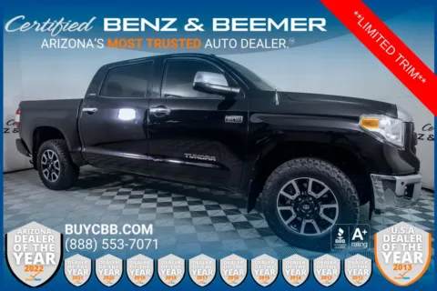 Black 2017 Toyota Tundra Limited for sale in Scottsdale, AZ