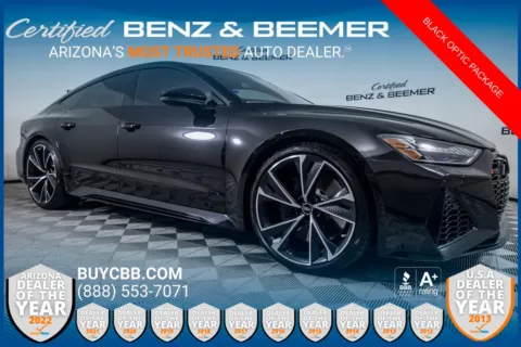 Black 2022 Audi RS 7 4.0T for sale in Scottsdale, AZ