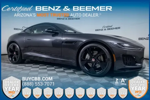 Gray 2021 Jaguar F-TYPE P300 for sale in Scottsdale, AZ