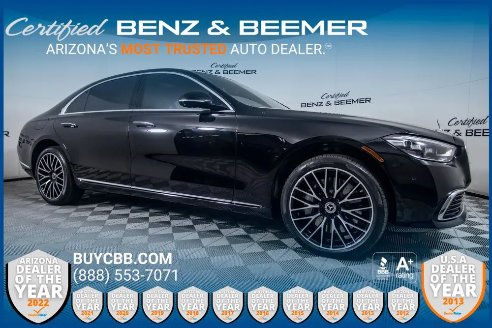 Black 2023 Mercedes-Benz S-Class S 580 for sale in Scottsdale, AZ