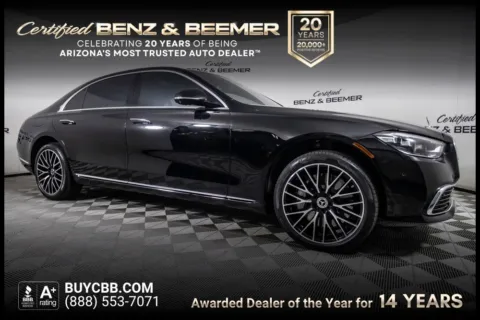 Black 2023 Mercedes-Benz S-Class S 580 for sale in Scottsdale, AZ