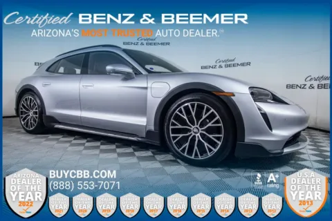 Silver 2023 Porsche Taycan Cross Turismo 4 for sale in Scottsdale, AZ
