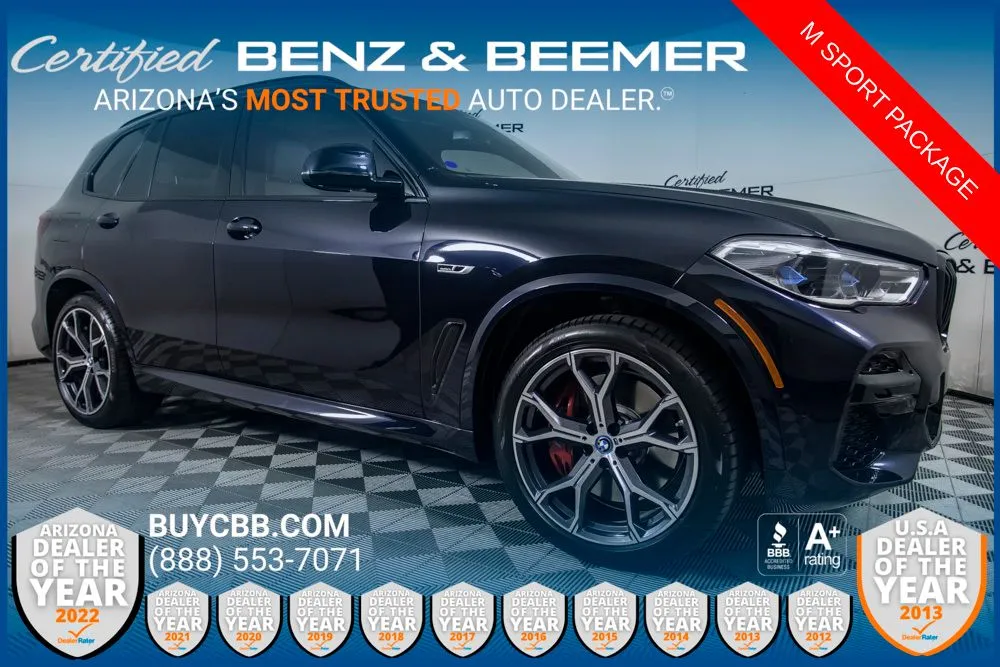 Black 2023 BMW X5 xDrive45e for sale in Scottsdale, AZ