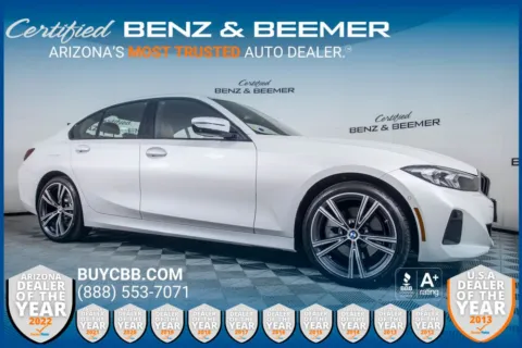 White 2023 BMW 3 Series 330i for sale in Scottsdale, AZ