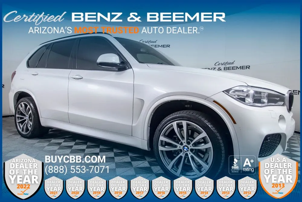 White 2016 BMW X5 xDrive35i for sale in Scottsdale, AZ